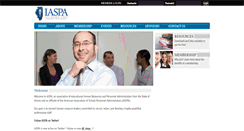 Desktop Screenshot of iaspa.org